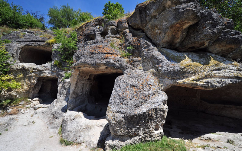 Пещерный город Чуфут-Кале в Крыму