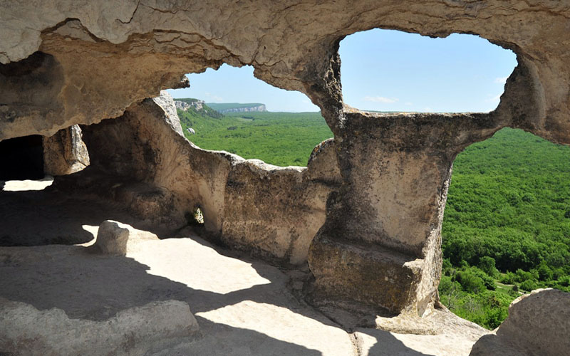 Пещерный город Эски - Кермен в Крыму