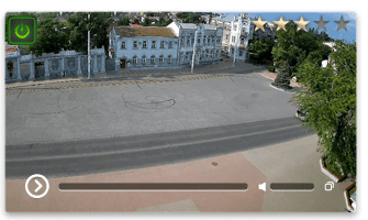 Веб-камера Евпатория. Панорама Театральной площади