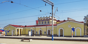 Евпатория. Железнодорожный вокзал