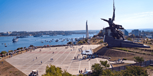 Севастополь. Панорама центра города