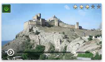 Веб-камера Судак судакская крепость
