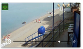 Веб-камера Николаевка. Вид на пляж