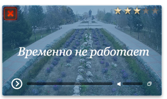 Веб камера Нижнегорский. Памятник Ленину